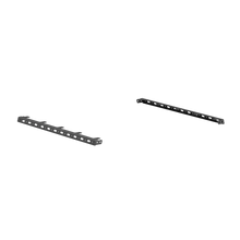 Load image into Gallery viewer, Road Armor TRECK Dual Upper 6-1/2ft Bed Accessory Rail &amp; 5-Light Mounts - Tex Blk (Pair) - Underdog Motorsports