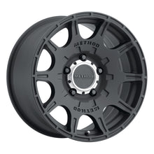 Load image into Gallery viewer, Method MR308 Roost 18x9 +18mm Offset 5x150 110.5mm CB Matte Black Wheel