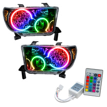 Load image into Gallery viewer, Oracle 07-11 Toyota Tundra Pre-Assembled Headlights- Blk Housing - w/ Simple Cntrl