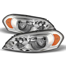 Load image into Gallery viewer, Xtune Chevy Impala 06-13 Monte Carlo 06-07 Crystal Headlights Chrome HD-JH-CIM06-AM-C