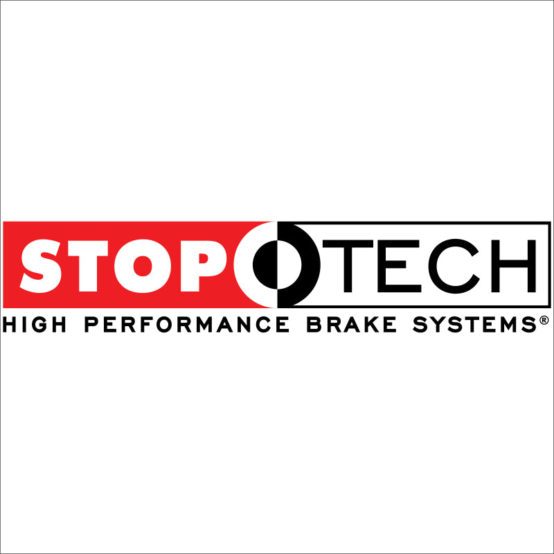 StopTech 08-13 Toyota Land Cruiser Rear BBK w/ Silver ST-41 Calipers Drilled 380X32 Rotors