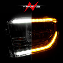 Load image into Gallery viewer, ANZO 2014-2021 Toyota Tundra LED Crystal Headlights w/ Switchback Chrome Housing w/ DRL