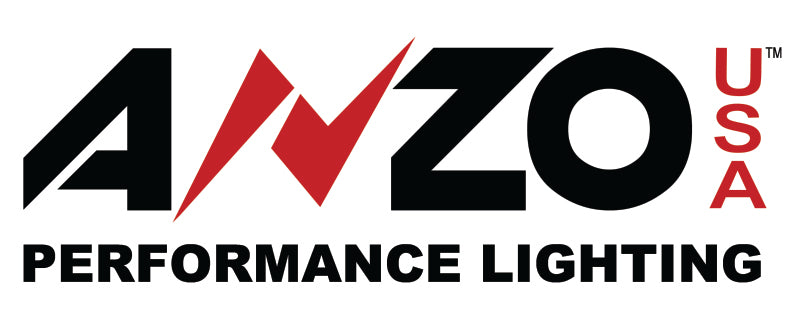 ANZO 2011-2014 Chrysler 300 Projector Headlights w/ Plank Style Design Chrome