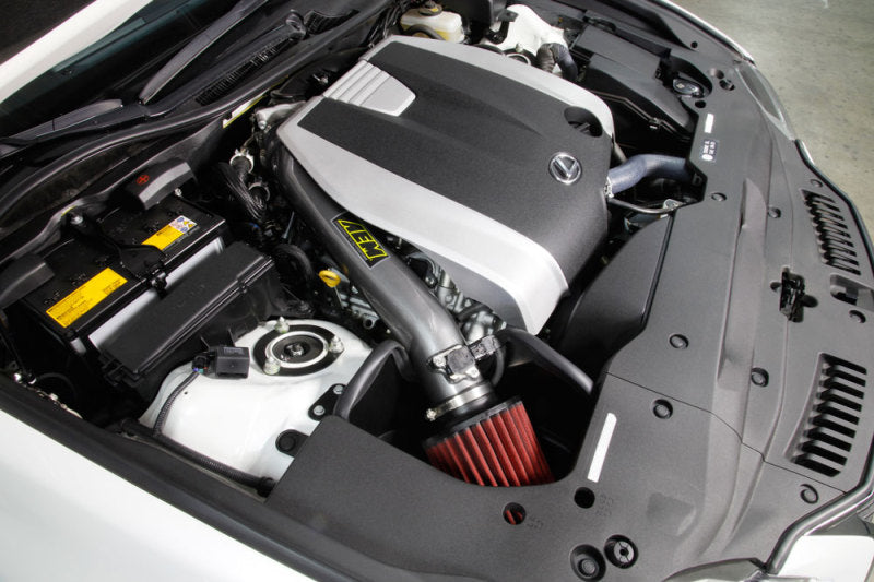 AEM 14-15 Lexus GS350 V6-3.5L F/I Gunmetal Gray Cold Air Intake