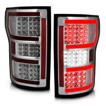 Load image into Gallery viewer, ANZO 18-19 Ford F-150 LED Taillights Chrome