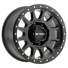 Load image into Gallery viewer, Method MR305 NV HD 18x9 +18mm Offset 8x6.5 130.81mm CB Matte Black Wheel