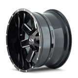 ION Type 141 20x9 / 6x135 BP / -3mm Offset / 106mm Hub Gloss Black Milled Wheel