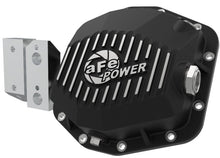 Load image into Gallery viewer, aFe Street Series Rear Differential Cover Black w/Machined Fins 20+ Jeep Gladiator JT (Dana M220)
