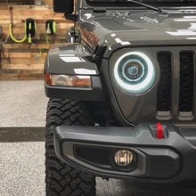 Load image into Gallery viewer, Oracle Oculus BiLED Projector Headlights for Jeep JL/Gladiator JT  Satin Silver 5500K