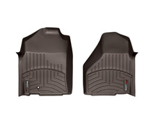 Load image into Gallery viewer, WeatherTech 2009+ Dodge Ram 1500 Front FloorLiner - Cocoa (Fits Quad/Regular Cab)