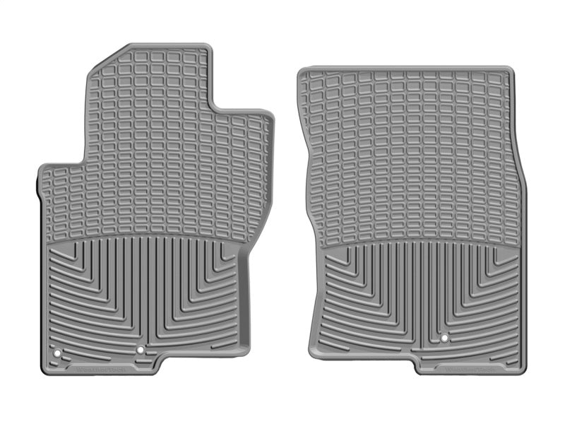 WeatherTech 08-19 Nissan Frontier Crew Cab Front Rubber Mats - Grey