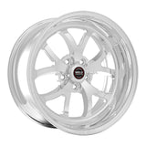 Weld S76 17x5.2 / 5x115 BP / 1.9in. BS Polished Wheel - Non-Beadlock