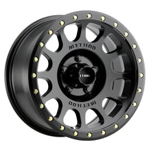 Load image into Gallery viewer, Method MR305 NV 17x8.5 0mm Offset 5x150 116.5mm CB Matte Black Wheel