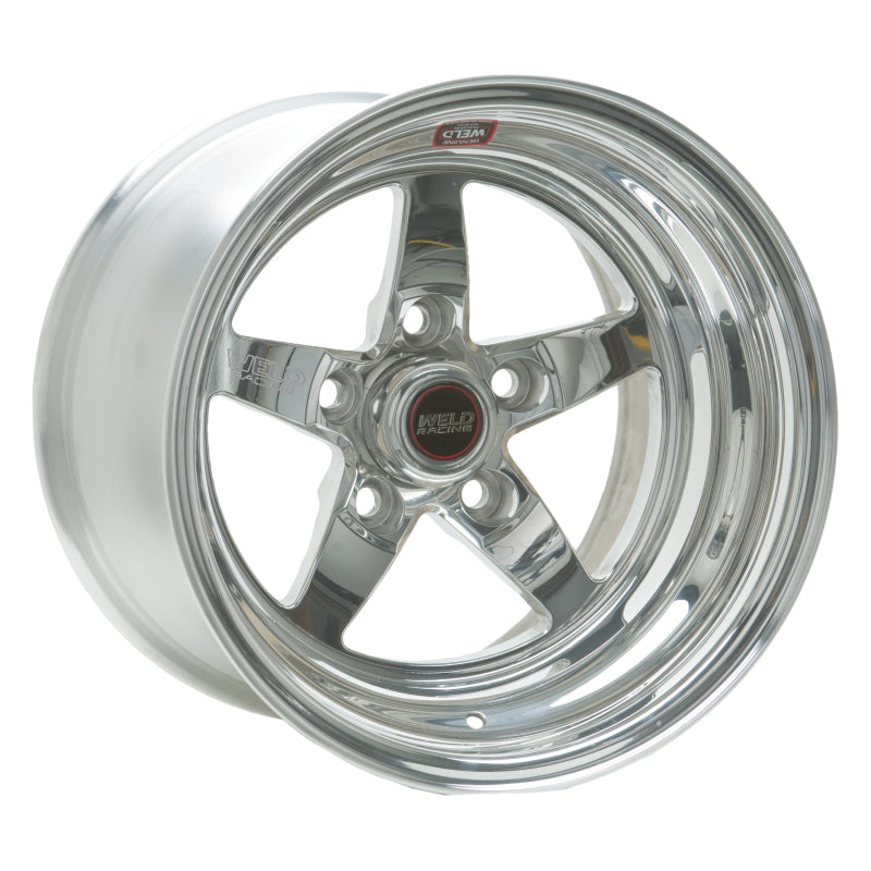 Weld S71 15x14.33 / 5x4.75 BP / 7.5in. BS Polished Wheel (Low Pad) - Non-Beadlock