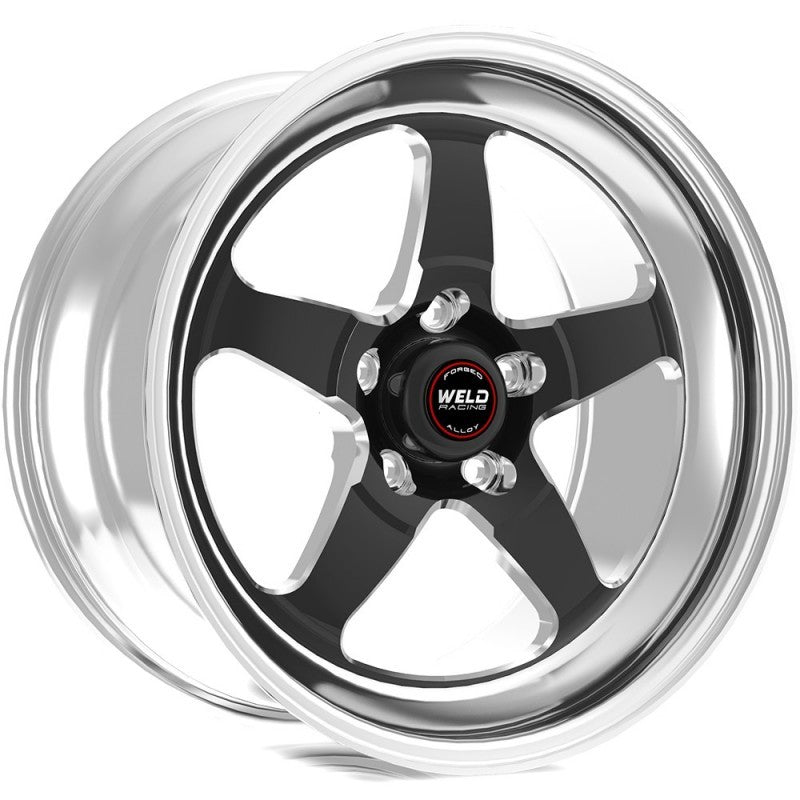 Weld S71 20x9 / 5x5 BP / 6.3in. BS Black Wheel (High Pad) - Non-Beadlock