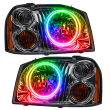 Load image into Gallery viewer, Oracle 01-04 Nissan Frontier SMD HL - Dual Halo - ColorSHIFT w/ Simple Controller
