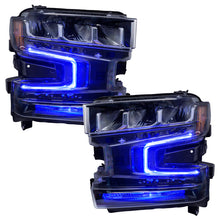 Load image into Gallery viewer, Oracle 19-21 Chevy Silverado 1500 RGB+W Headlight DRL Kit - ColorSHIFT w/ BC1 Cntrl