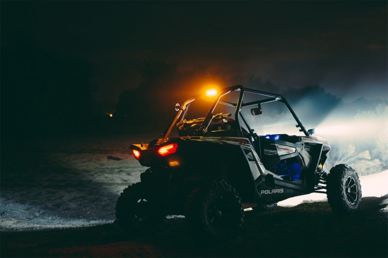 Rigid Industries Chase Tail Light Kit w/ Mounting Bracket - Amber - Underdog Motorsports