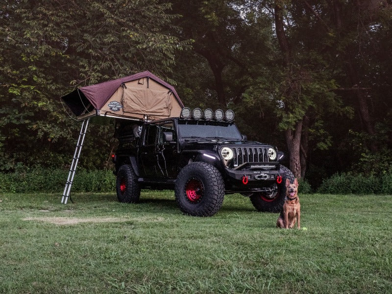 Road Armor Universal 5ft Bed TRECK Adj Bed Rack - Tex Blk (w/o Brackets) - Underdog Motorsports