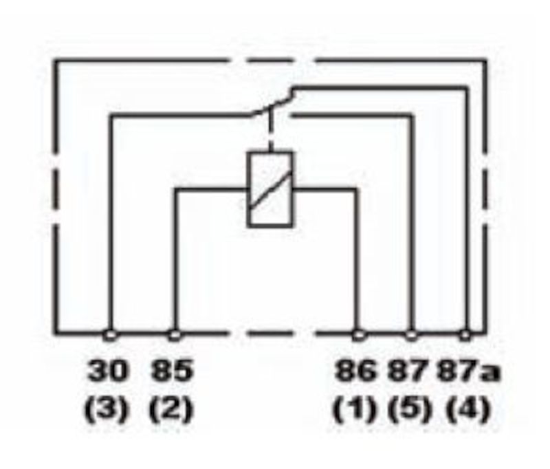 Hella Relay Mini Iso 5 Pole 24V Spdt Bkt