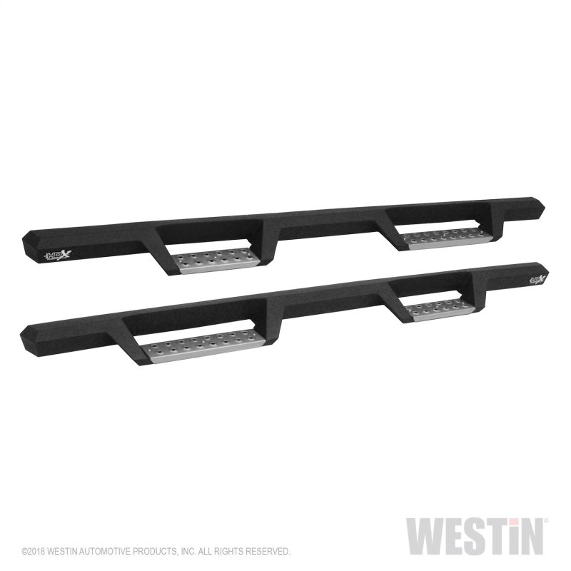 Westin Ford 1999-2016 F-250/350/450/550 Crew Cab HDK Stainless Drop Nerf Steps  - Textured Black