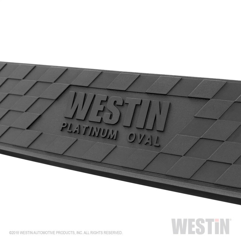 Westin 19-20 Dodge Ram 1500 Crew Cab Platinum 4 Oval Nerf Step Bars - Black