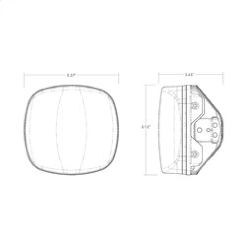Rigid Industries Adapt XE LED Moto Kit - White - Underdog Motorsports