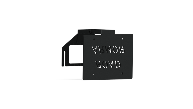 Road Armor 3.6in Offset Fairlead Mount - Tex Blk - Underdog Motorsports