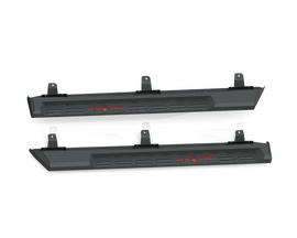 Road Armor 18-20 Jeep Wrangler JL 4DR Stealth Running Board Step - Tex Blk - Underdog Motorsports