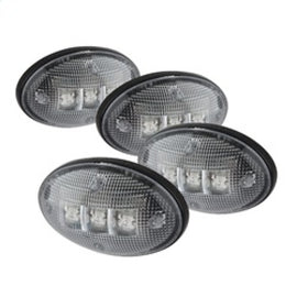 xTune Ford Superduty F250-F550 99-10 Dually Fender LED Side Fender Lights Clear ACC-LED-FDSD99-SL-C