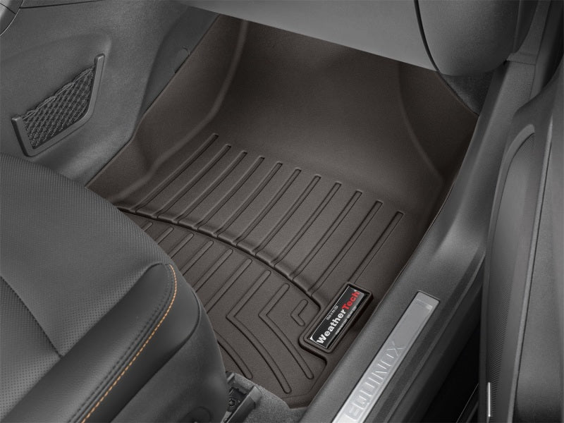 WeatherTech 2021+ Jeep Grand Cherokee L Front FloorLiner - Cocoa