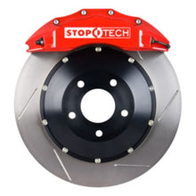Load image into Gallery viewer, StopTech 07-09 Escalade/Suburban/Tahoe/Yukon Rear BBK w/ Red ST-60 Calipers Slotted 380x32mm Rotors