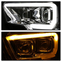 Load image into Gallery viewer, xTune 16-18 Toyota Tacoma SR/SR5 DRL Proj Headlights w/Turn Signal - Chrm (PRO-JH-TTA16-SR-C)