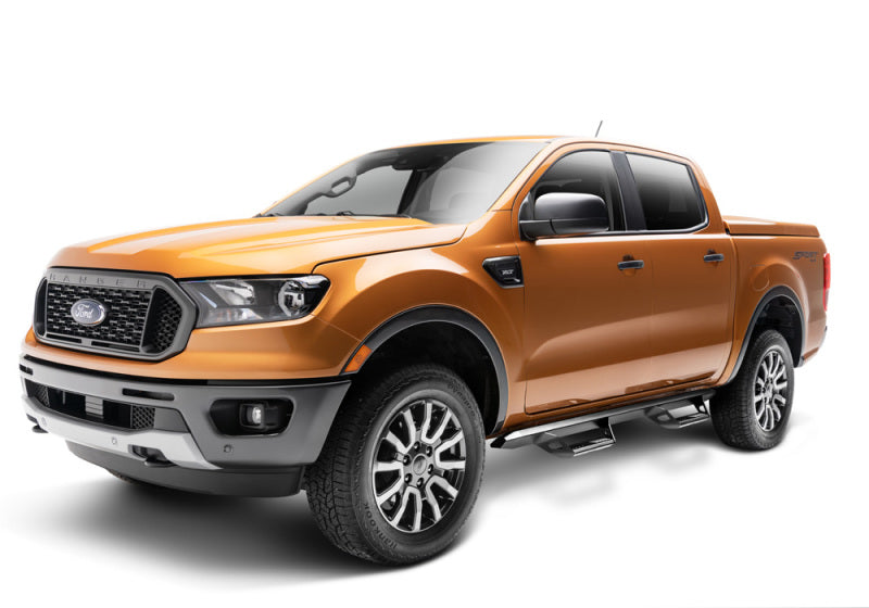 N-Fab Predator PRO 2019 Ford Ranger Crew Cab All Beds - Tex. Black - Cab Length