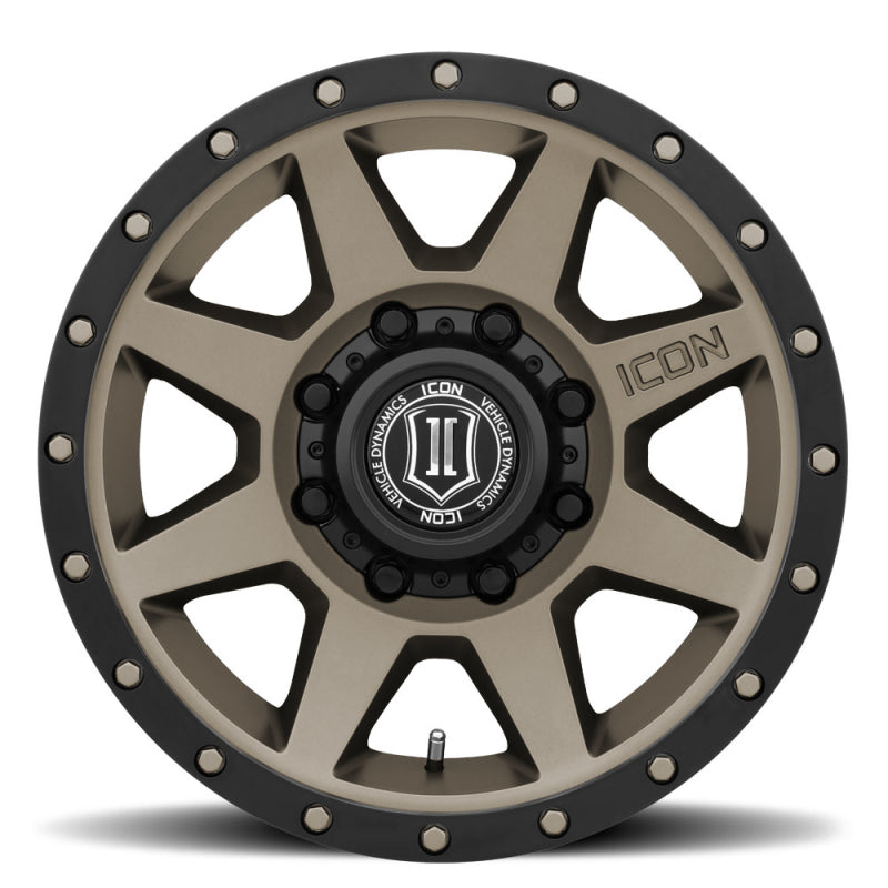 ICON Rebound HD 18x9 8x180 12mm Offset 5.5in BS 124.2mm Bore Bronze Wheel