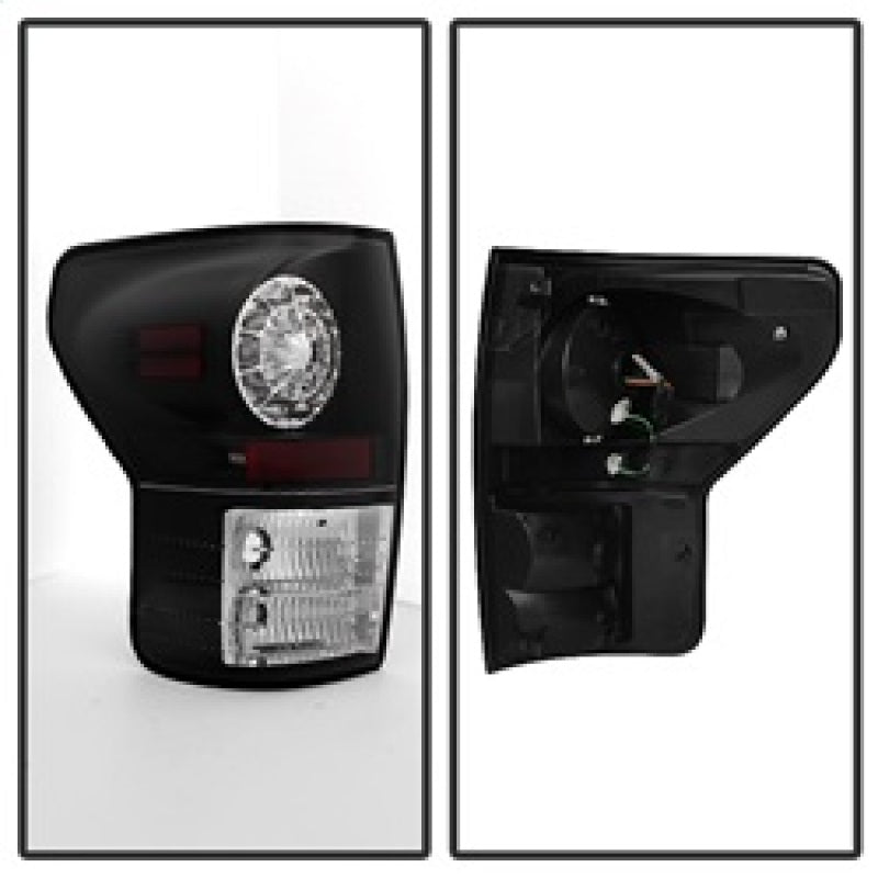 Spyder Toyota Tundra 07-13 LED Tail lights Black ALT-YD-TTU07-LED-BK