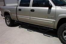 Load image into Gallery viewer, N-Fab Nerf Step 01-06 Chevy-GMC 2500/3500 Crew Cab 6.5ft Bed - Gloss Black - Bed Access - 3in