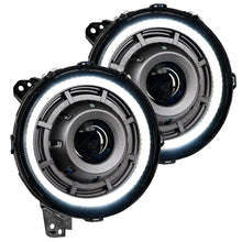 Load image into Gallery viewer, Oracle Jeep Wrangler JL Oculus Bi-LED Projector Headlights- Graphite Metallic - 5500K