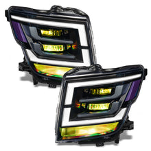 Load image into Gallery viewer, Oracle 21-22 Nissan Titan Demon Eye RGB Headlight Upgrade Kit - ColorSHIFT w/o Cntrl
