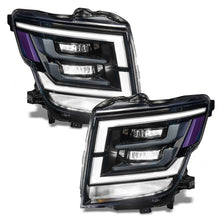 Load image into Gallery viewer, Oracle 21-22 Nissan Titan Demon Eye RGB Headlight Upgrade Kit - ColorSHIFT w/o Cntrl