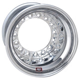 Weld Wide 5 HS Direct MT 15x10 / 5x10.25 BP / 4in. BS Polished Assembly - Mod Outer BL / No Cover