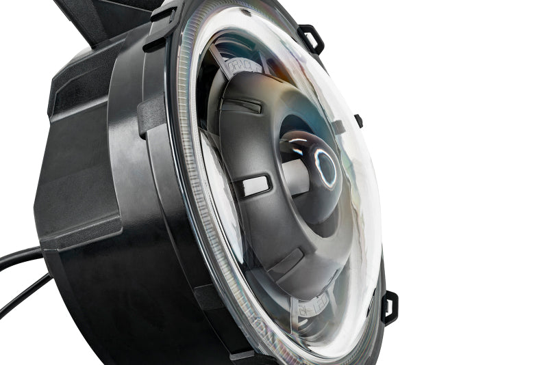 Oracle Oculus BiLED Projector Headlights for Jeep JL/Gladiator JT  Satin Silver 5500K