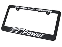 Load image into Gallery viewer, aFe Power Marketing Promotional PRM Frame License Plate: aFe Power