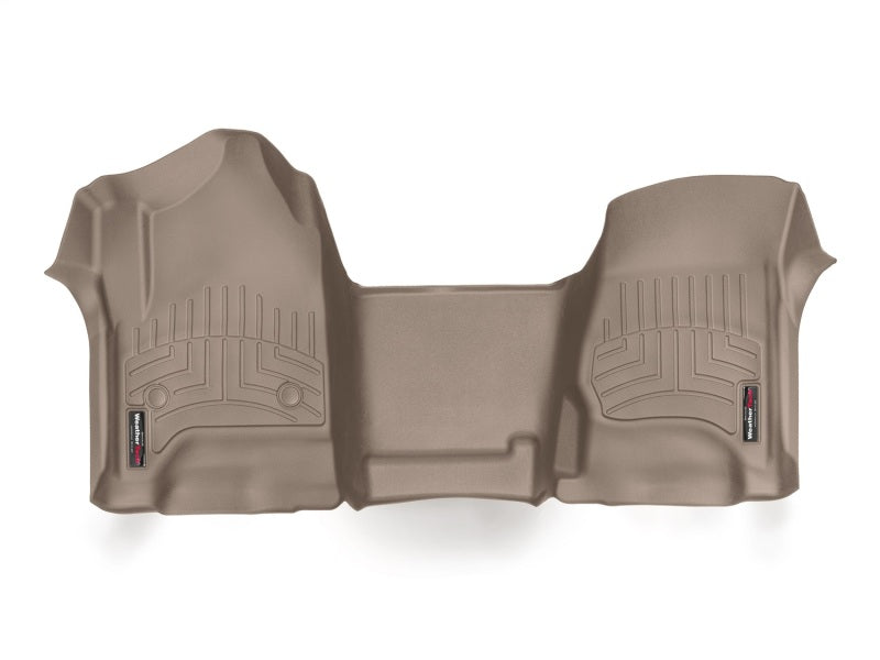 WeatherTech 14+ Chevrolet Silverado Front FloorLiner - Tan