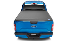 Load image into Gallery viewer, Lund 04-15 Nissan Titan (6.5ft. Bed w/o Utility TRack) Genesis Elite Tri-Fold Tonneau Cover - Black