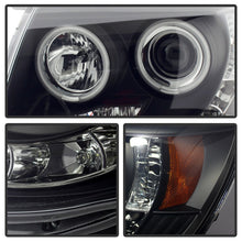 Load image into Gallery viewer, Spyder Toyota Tacoma 05-11 Projector Headlights CCFL Halo LED Blk Smke PRO-YD-TT05-CCFL-BSM