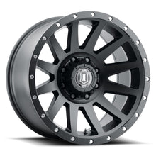 Load image into Gallery viewer, ICON Compression 20x10 8x6.5 -19mm Offset 4.75in BS 121.4mm Bore Satin Black Wheel