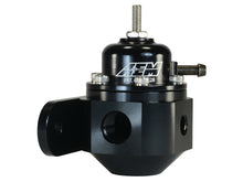 Load image into Gallery viewer, AEM Universal Black Adjustable Fuel Pressure Regulator