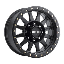 Load image into Gallery viewer, Method MR304 Double Standard 20x10 -18mm Offset 8x6.5 130.81mm CB Matte Black Wheel