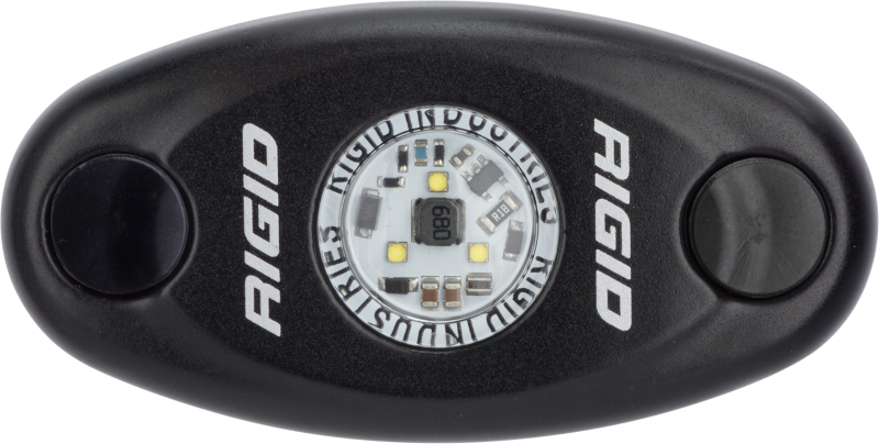 Rigid Industries A-Series Light - Black - High Strength - Cool White - Underdog Motorsports